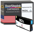 DoorStepInk Brand for HP 962XL (3JA00AN) Cyan Remanufactured in the USA Ink Cartridge, 3JA00AN