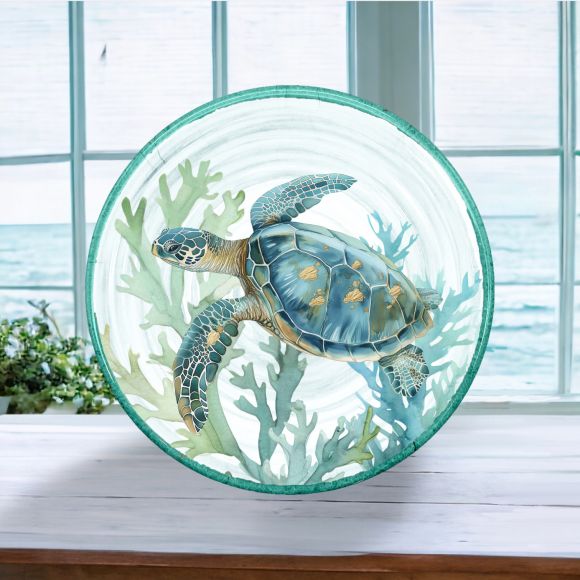10.5" Turtle Plate-0