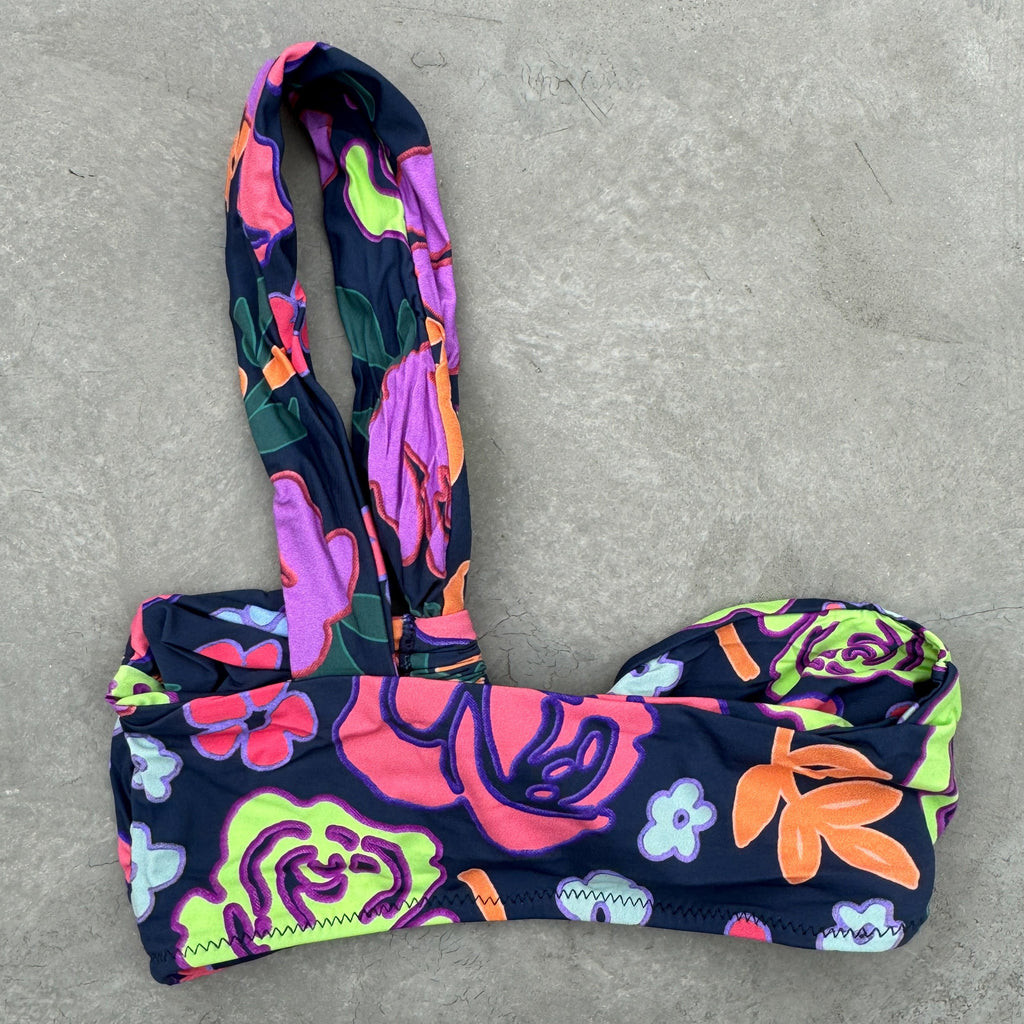 Oceanic Bloom Greek Top