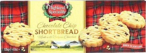 Highland Speciality Chocolate Chip Shortbread Rounds 135g